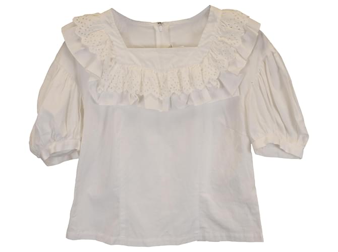 Comme Des Garcons Blusa Comme des Garçons in cotone bianco