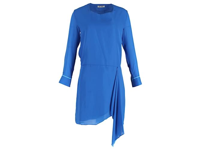 Abito Adelle Tape di Acne Studios in poliestere blu