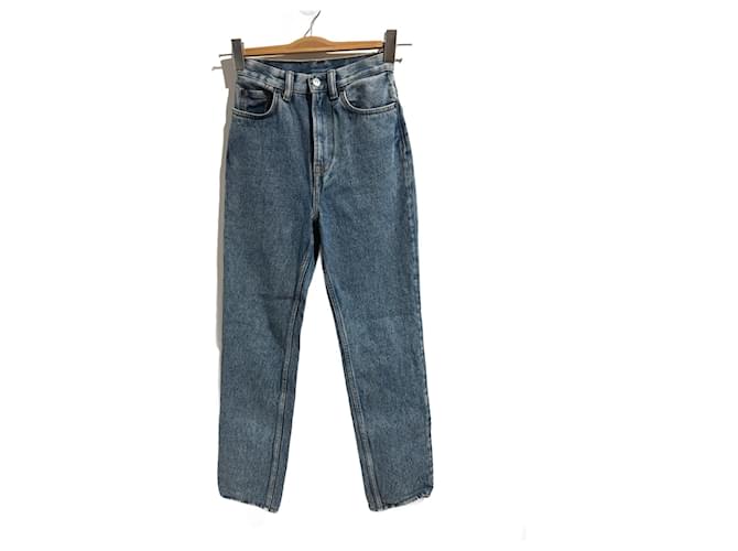 Jeans ACNE STUDIOS T.US 23 Cotone Blu