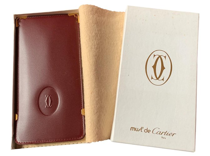 Custodia per occhiali Must de Cartier Bordò