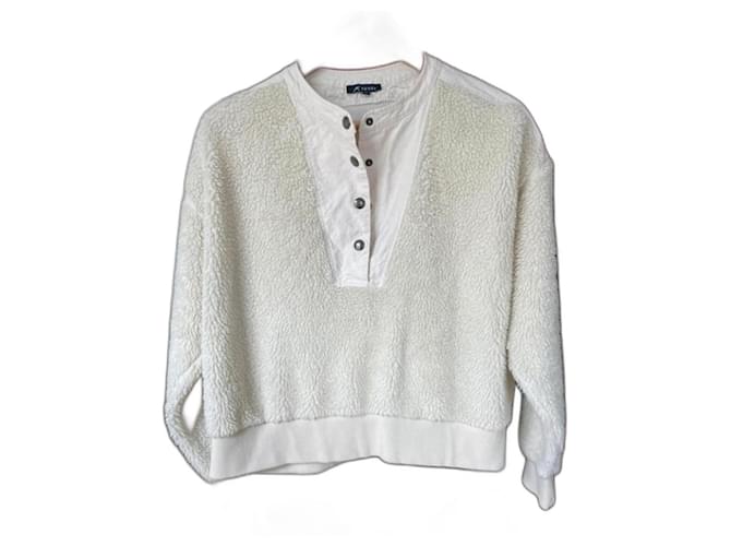 Soeur Felpa in pelliccia finta Taglia 42 Bianco sporco