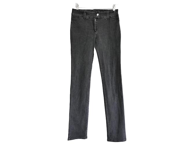 Balenciaga x Nicolas Ghesquière 2005 Jeans Slim Grigi Grigio