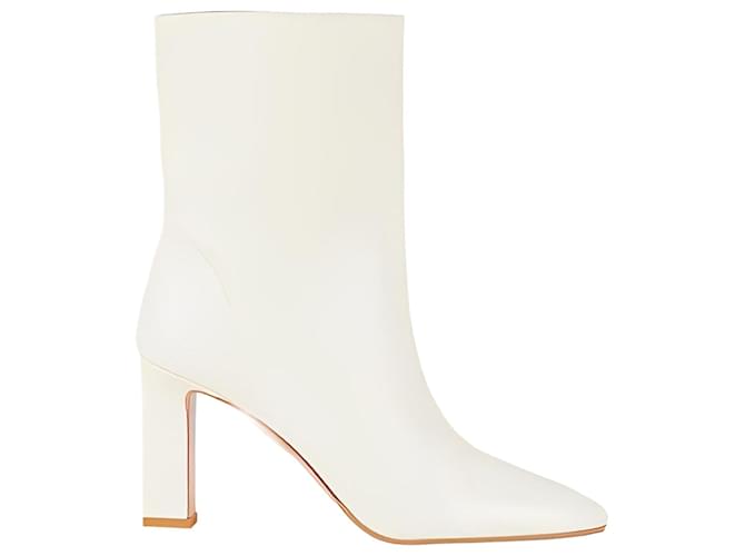 Aquazzura Ankle Boots Crema