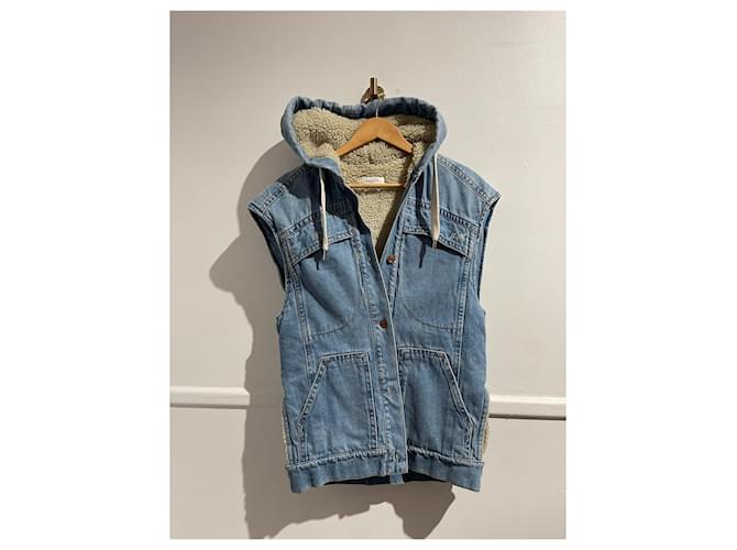 ISABEL MARANT ETOILE Giacche T.FR 36 Cotone Blu