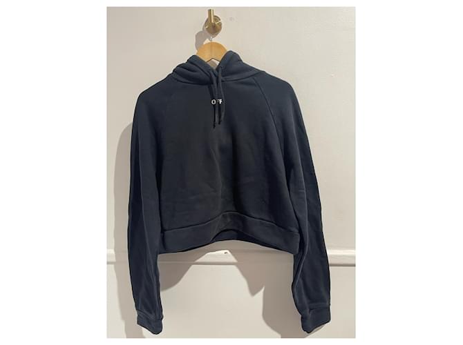 Off White OFF-WHITE Maglieria T.Internazionale S Cotone Nero