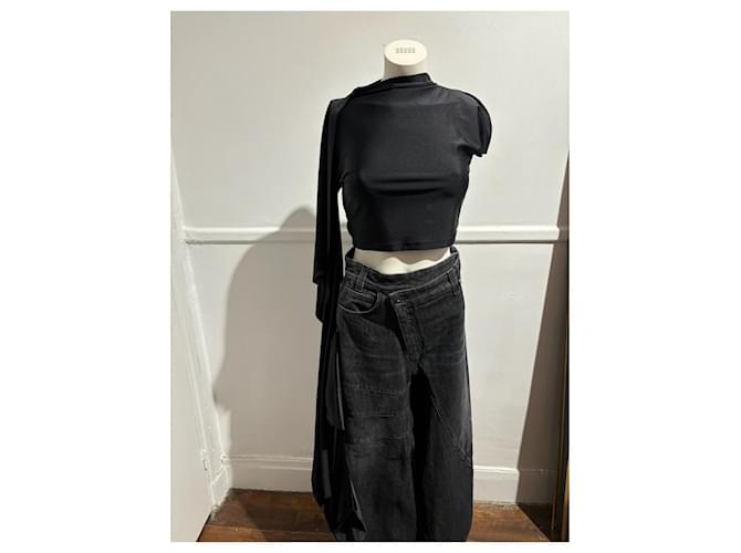 SPORTMAX Top T.Internazionale S Sintetico Nero