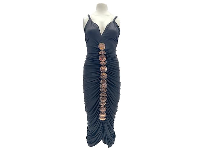 Abiti Cult Gaia T.International M Viscosa Nero