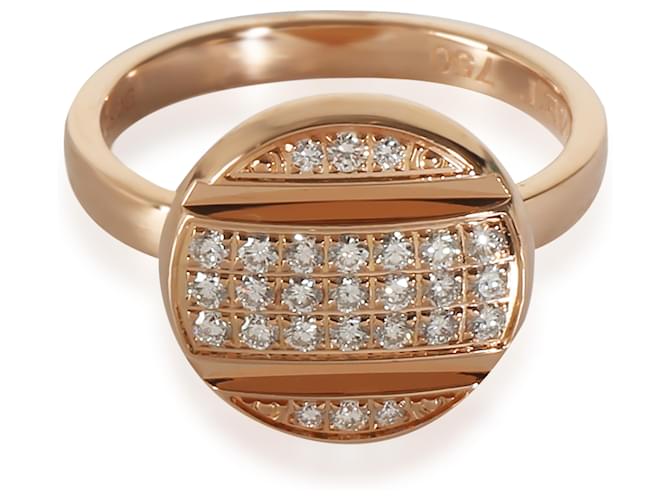 Anello Chaumet Class One in oro rosa 18K 0,2 CTW