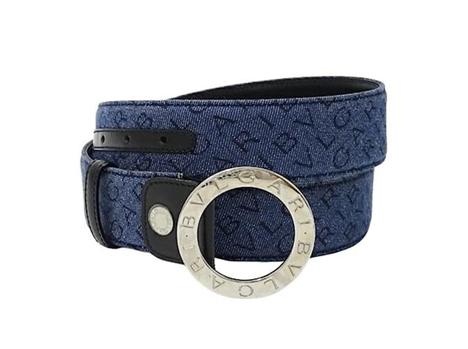 Bulgari Cintura in denim Bvlgari Men's Mania Blu