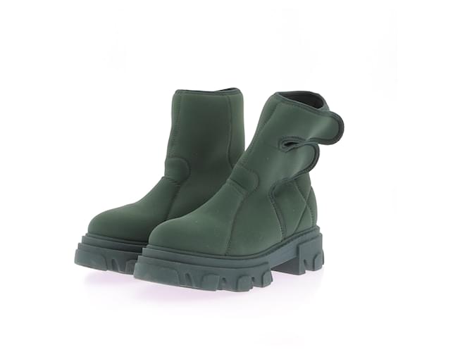 Autre Marque Stivali Gia Borghini T.EU 38 Tessuto Cachi