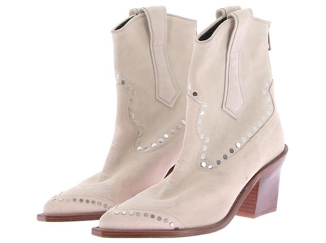 ZADIG & VOLTAIRE Stivaletti T.EU 39 Pelle Beige