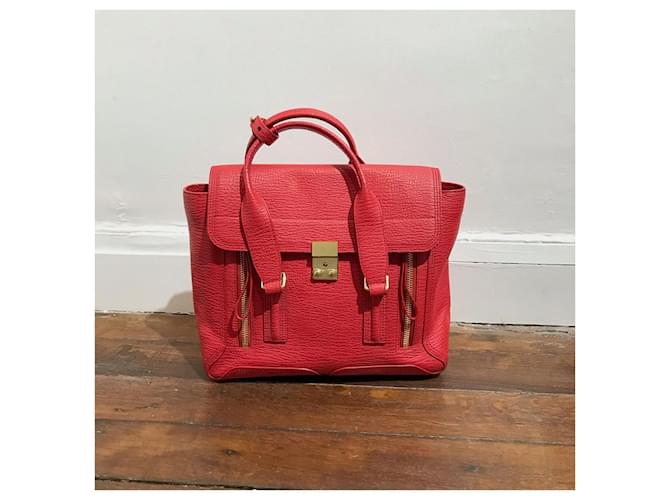 3.1 PHILLIP LIM Borse T. Pelle Rosso