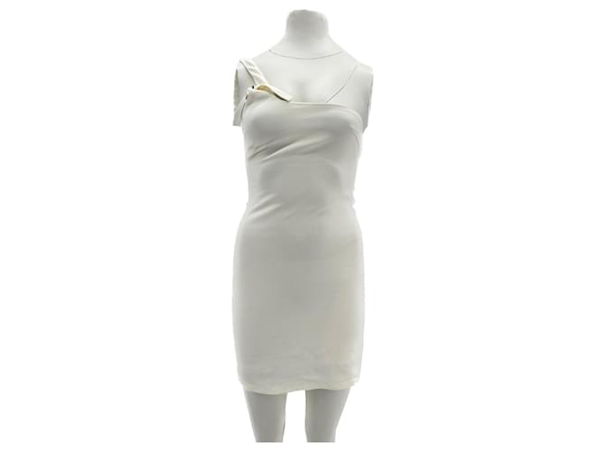 Autre Marque Abiti Non Firmati / Abiti Non Firmati T.International XS Viscosa Bianco