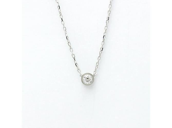 Collana Pendente Diamanti Leggeri di Cartier Argento