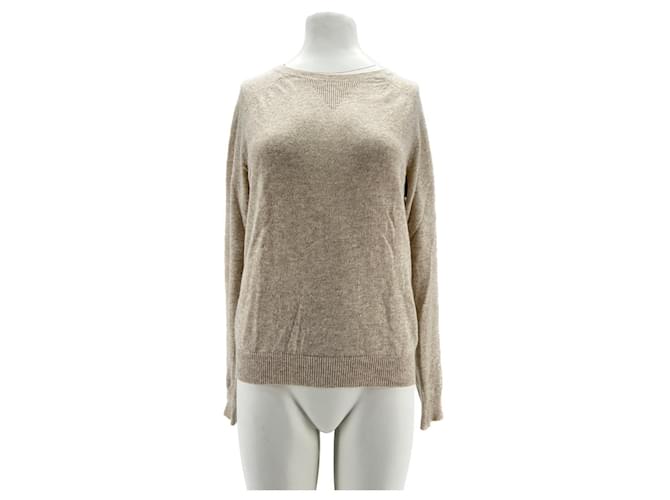 Maglieria Eric Bompard T.International M Cashmere Crudo