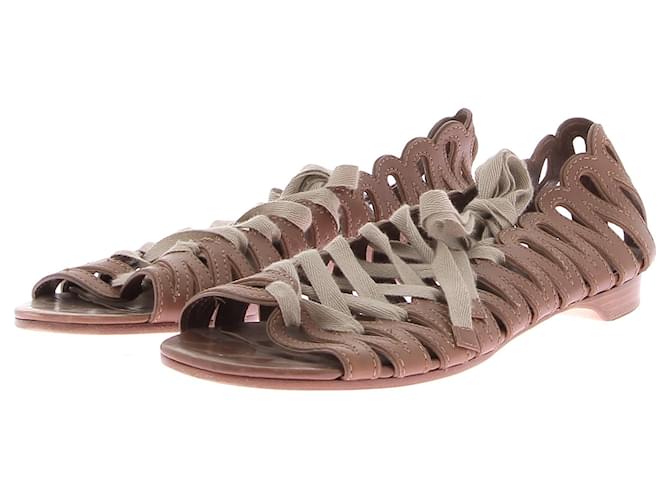 Sandali Marc Jacobs T.EU 39 Pelle Marrone