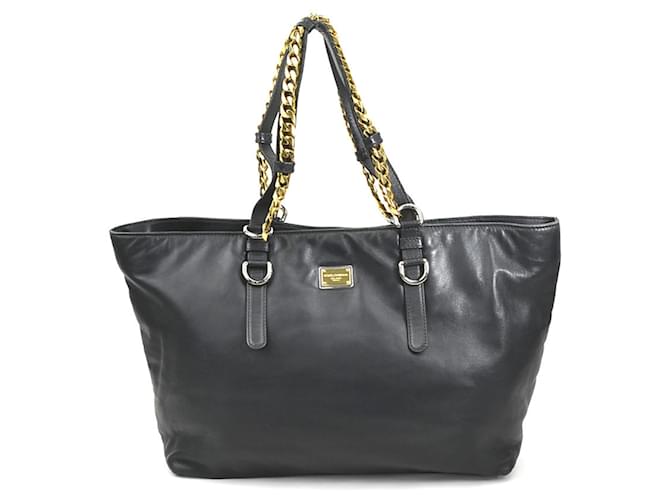 Borsa in pelle nera Dolce & Gabbana Nero