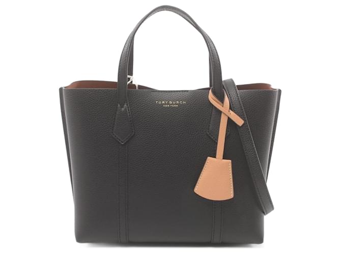 Borsa Tory Burch Perry Small Triple Compartment Nero