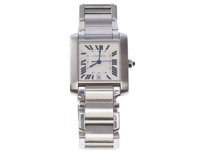 Accessorio CARTIER Tank Francaise in Acciaio Argento - 101991