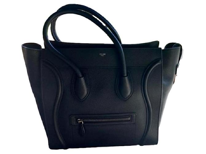 Luggage Céline Bagaglio mini Nero