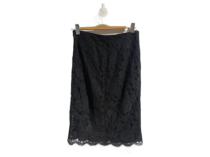 GONNA VALENTINO GARAVANI T.IT 42 Cotone Nero