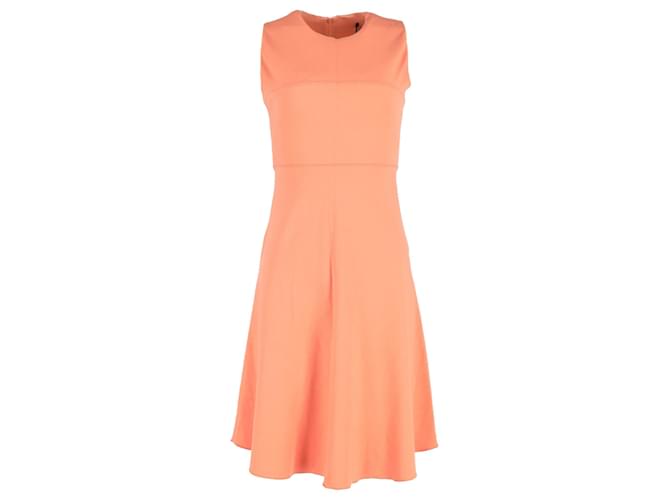 Abito senza maniche Joseph in viscosa arancione