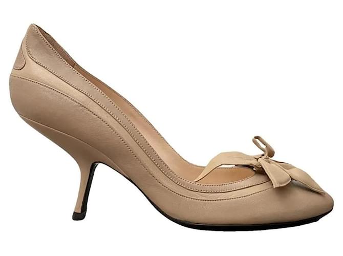 Alexander Mcqueen Tacchi Rosa Beige