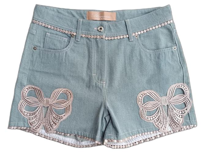 Blumarine Shorts Blu chiaro