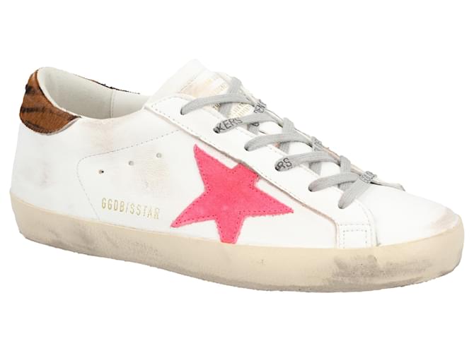 Sneaker Super-Star Golden Goose "bianco/rosa"