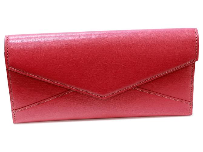 Portafoglio lungo con zip Cartier Calf Le Must Collection L3001352 Rosa