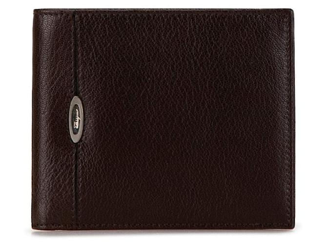 Portafoglio in pelle bifold Salvatore Ferragamo IR-661050 Marrone