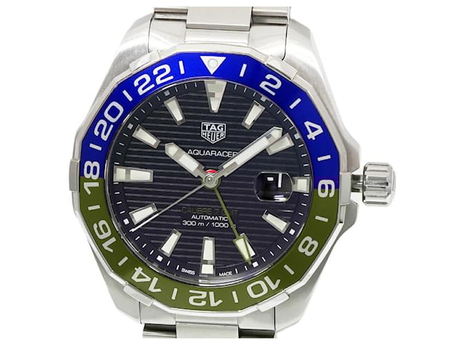 Orologio Automatico Aquaracer con Quadrante Nero TAG Heuer WAY201F