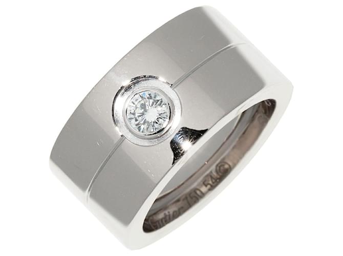 Anello Cartier K18WG High Love Misura 14 Bianco