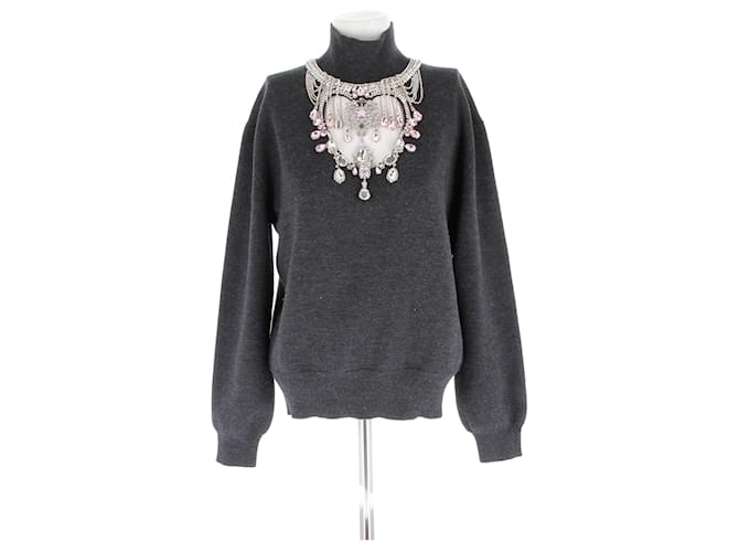 Paco Rabanne maglieria T.Internazionale M Lana Grigio