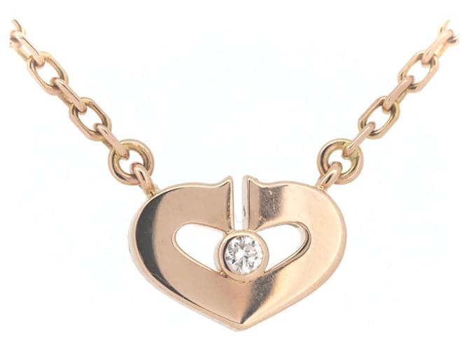 Collana Cartier C Heart Au750 D'oro