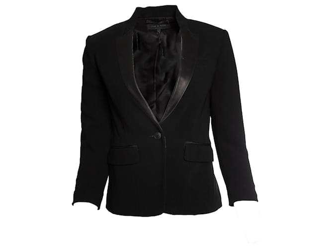 Rag & Bone, giacca blazer nera Nero