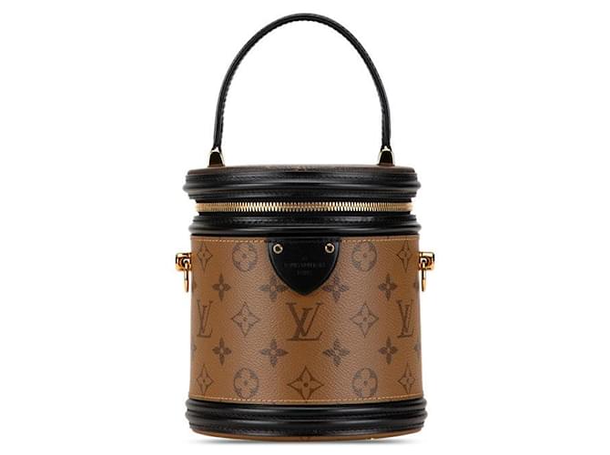 Borsa a mano Louis Vuitton Cannes Monogram Reverse Marrone
