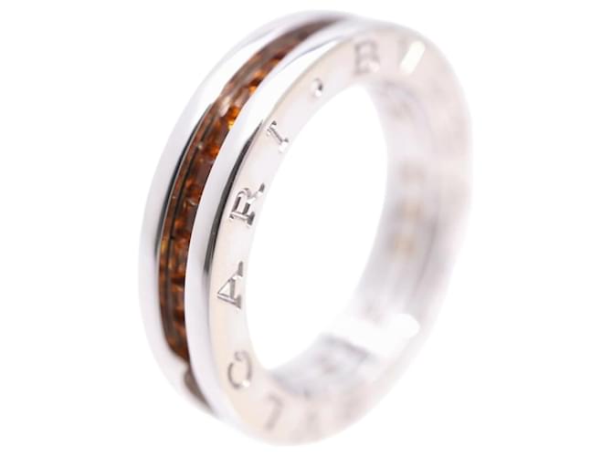 Bulgari Anello B-Zero1 Citrino di Bvlgari in Oro Bianco