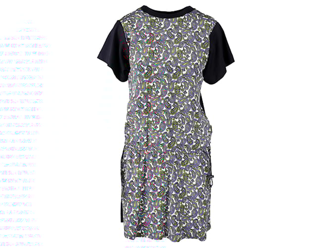 Abito stampato Paisley Louis Vuitton - anni '10 Nero