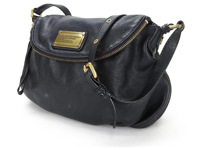 Borsa a spalla in pelle Classic Cue di Marc by Marc Jacobs Nero