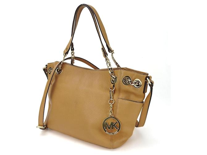 Borsa tote in pelle 2 in 1 Michael Kors 30S5GTCE2L Beige