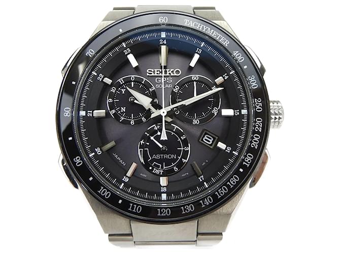 Seiko Astron Cronografo in Titanio Grigio