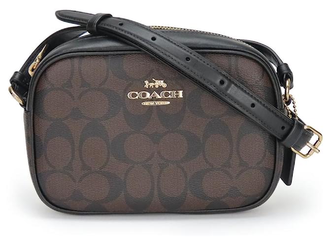 Borsa a spalla COACH Mini Jamie C9926 in pelle PVC Marrone