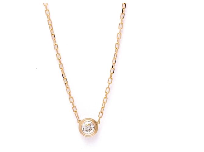 Collana Pendente Diamanti Leggeri di Cartier D'oro