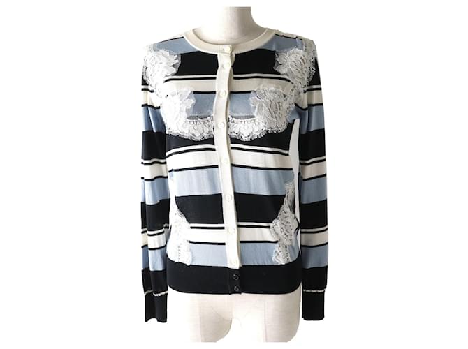 Cardigan in seta e pizzo Dolce & Gabbana per donne