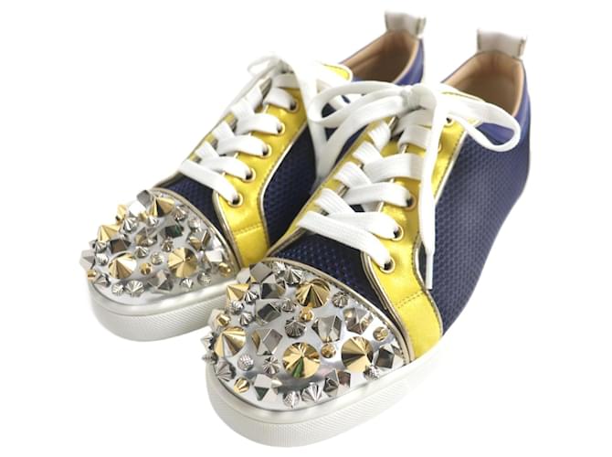 Sneakers con borchie Louis Jr. di Christian Louboutin
