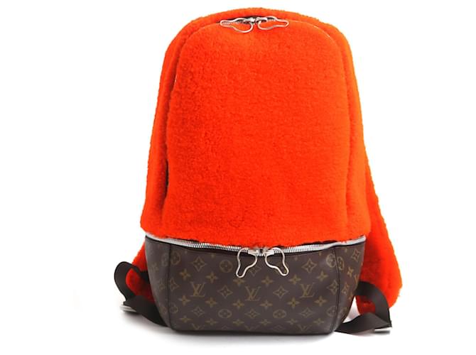 MCM Zaino in pile Monogram Louis Vuitton M40277 Arancione