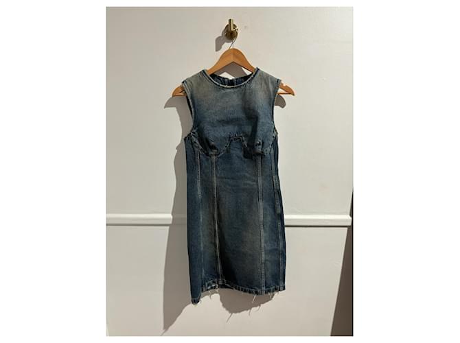 Abito GIVENCHY T.FR 38 Cotone Blu