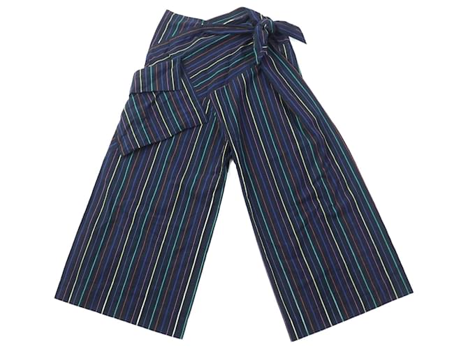 Pantaloni larghi in lino Issey Miyake IL13FF313 Multicolore