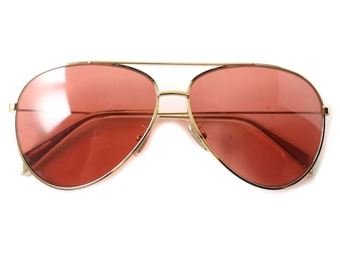 Céline Occhiali da sole aviatore Celine CL40062U marrone oro